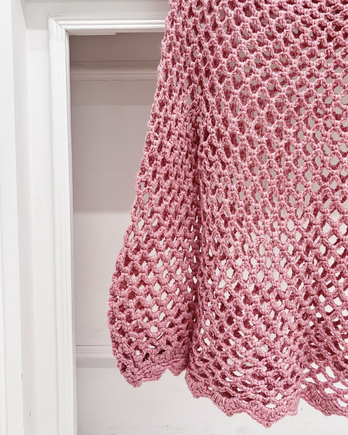 lovey pink crochet pullover 상품이미지5