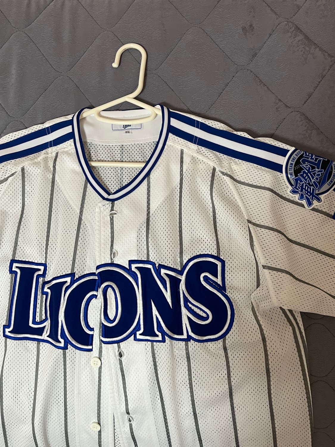 삼성라이온즈 혼연일체 올드 유니폼 95 노마킹 상품이미지1