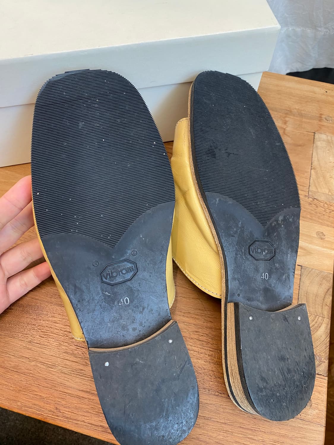 아워레가시 옐로우 뮬 상품이미지3