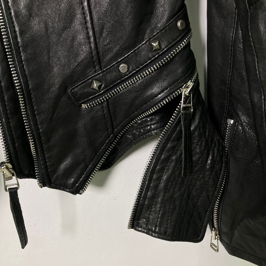 VTG 빈티지 멀티 스터드 램스킨 자켓 55 상품이미지6