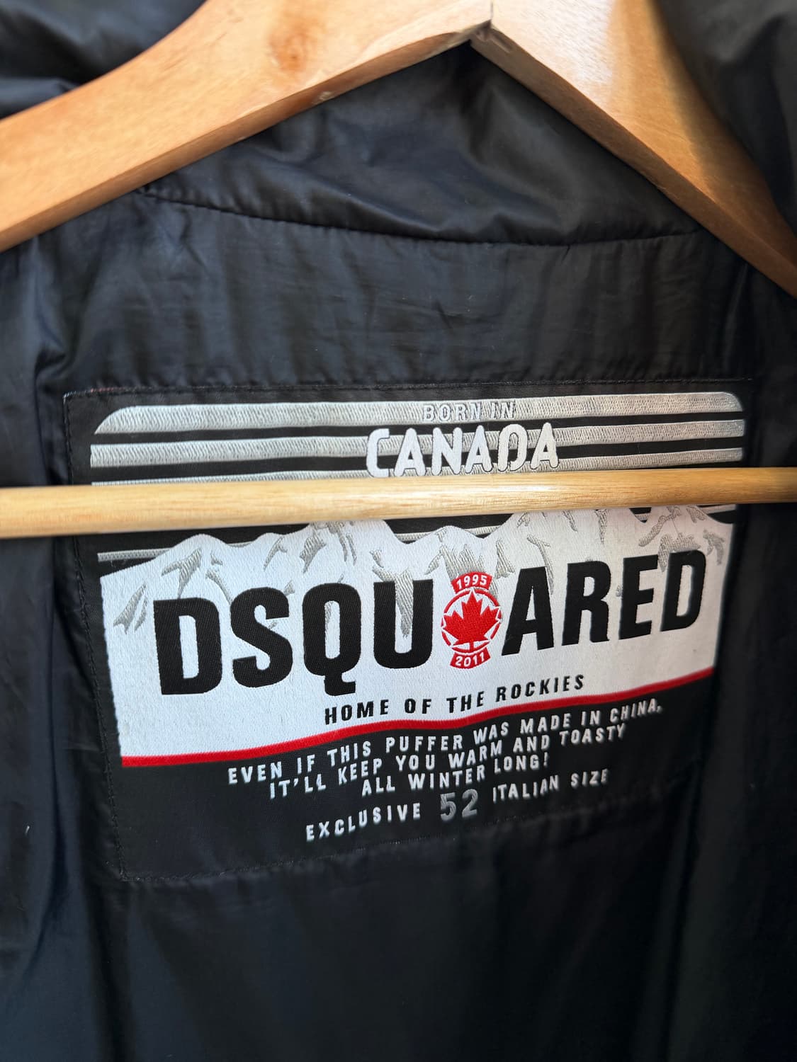 52/ 디스퀘어드2 10AW 800필다운 레드메이플 패딩 상품이미지6