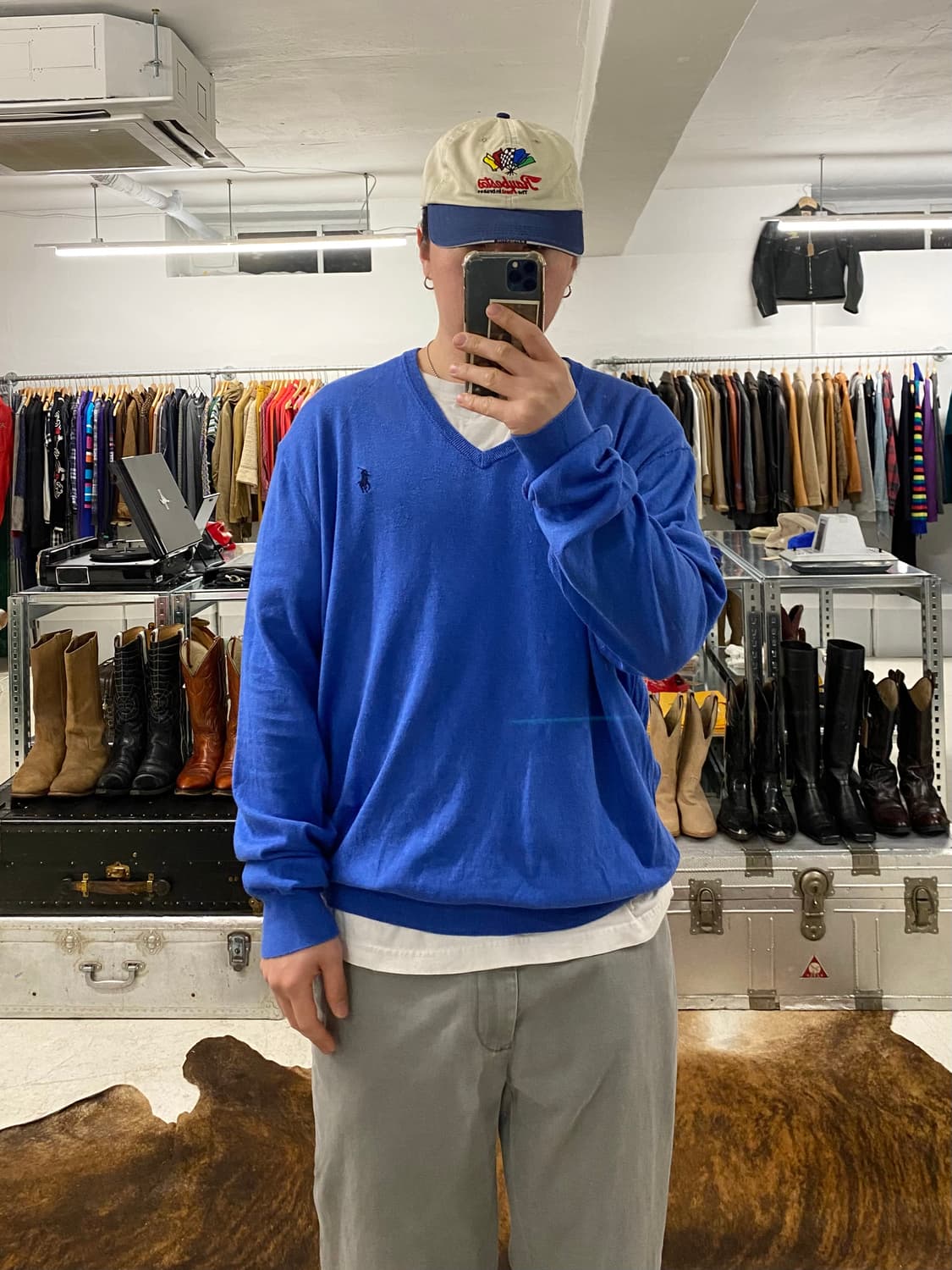 POLO ralph lauren v-neck knit 상품이미지6