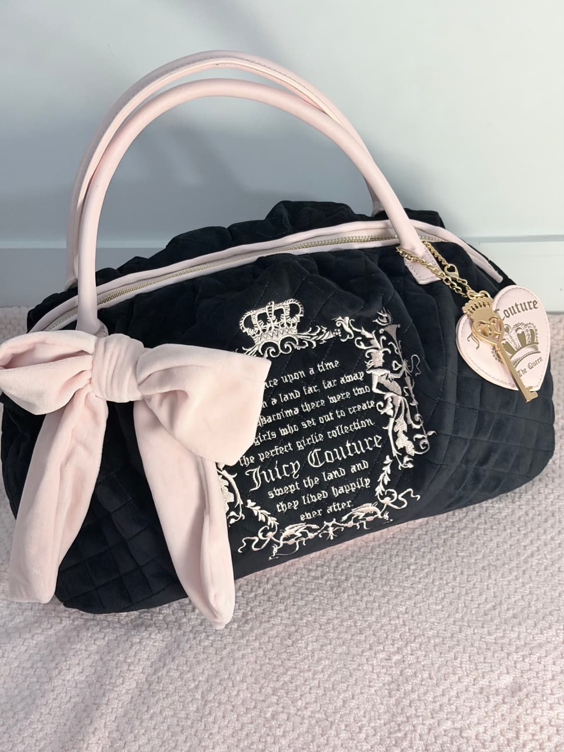 쥬시꾸뛰르 페어리테일 로열백 베이비메탈클럽 빈티지 y2k 베이비베어 상품이미지1