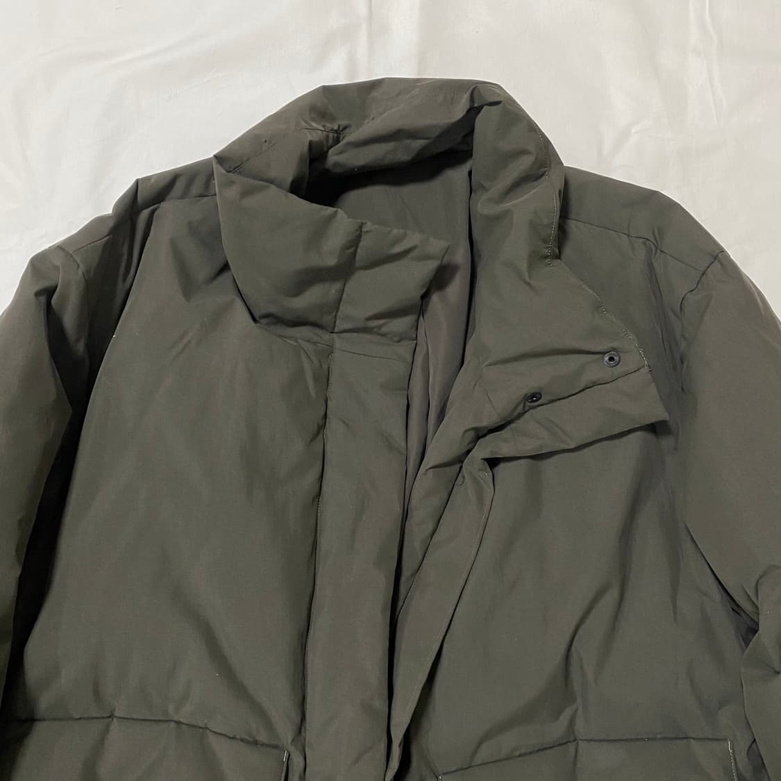 44(105) COS 패디드 푸퍼 숏패딩 브라운 코스 상품이미지5