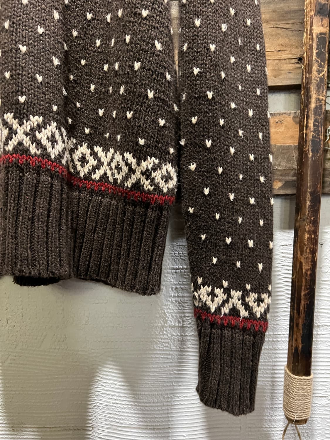 [L]폴로 랄프로렌 노르딕 패턴 코튼 린넨 니트 상품이미지4