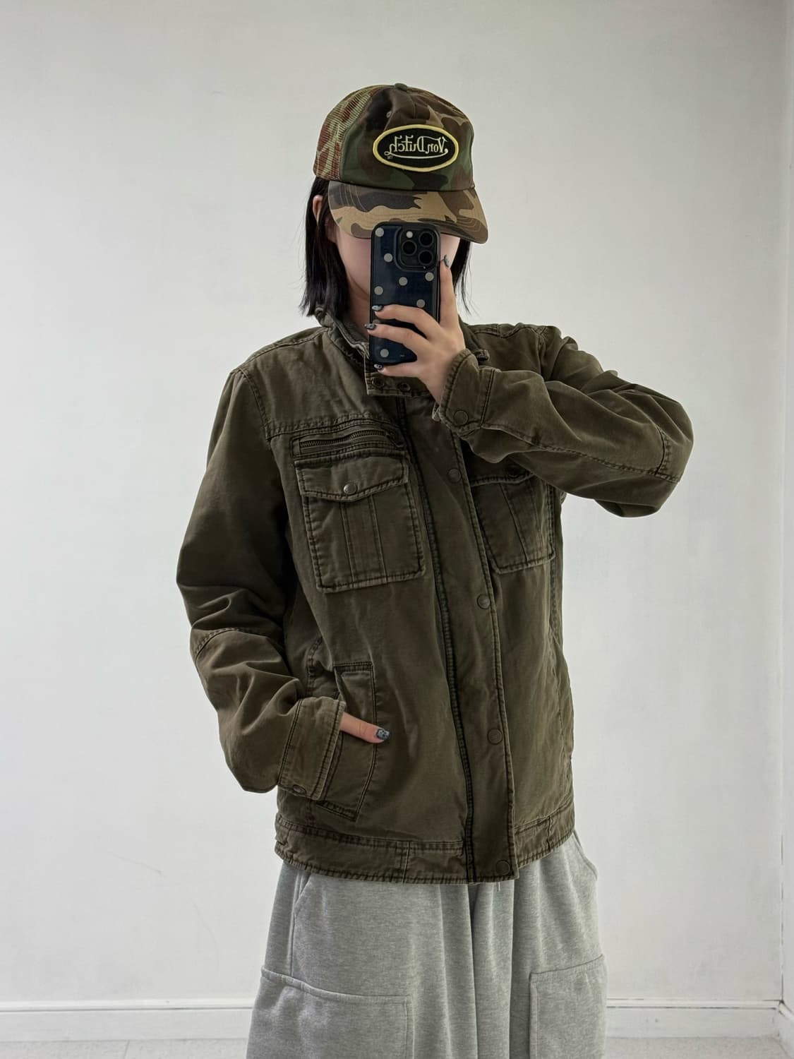 리바이스 카키 데저트 트러커 자켓 상품이미지4