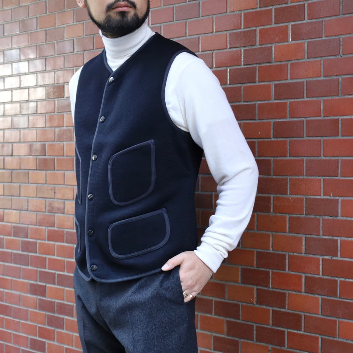 아나토미카 BB 네이비 베스트 (44) 상품이미지7