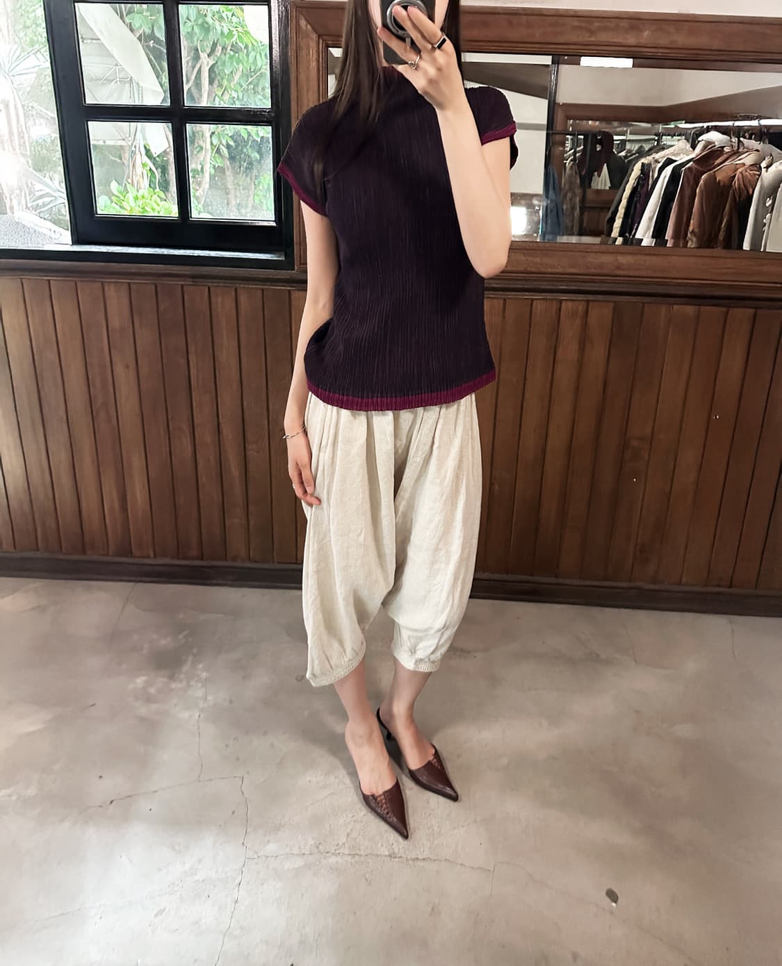 JUNYA WATANABE sarouel linen pants 상품이미지4
