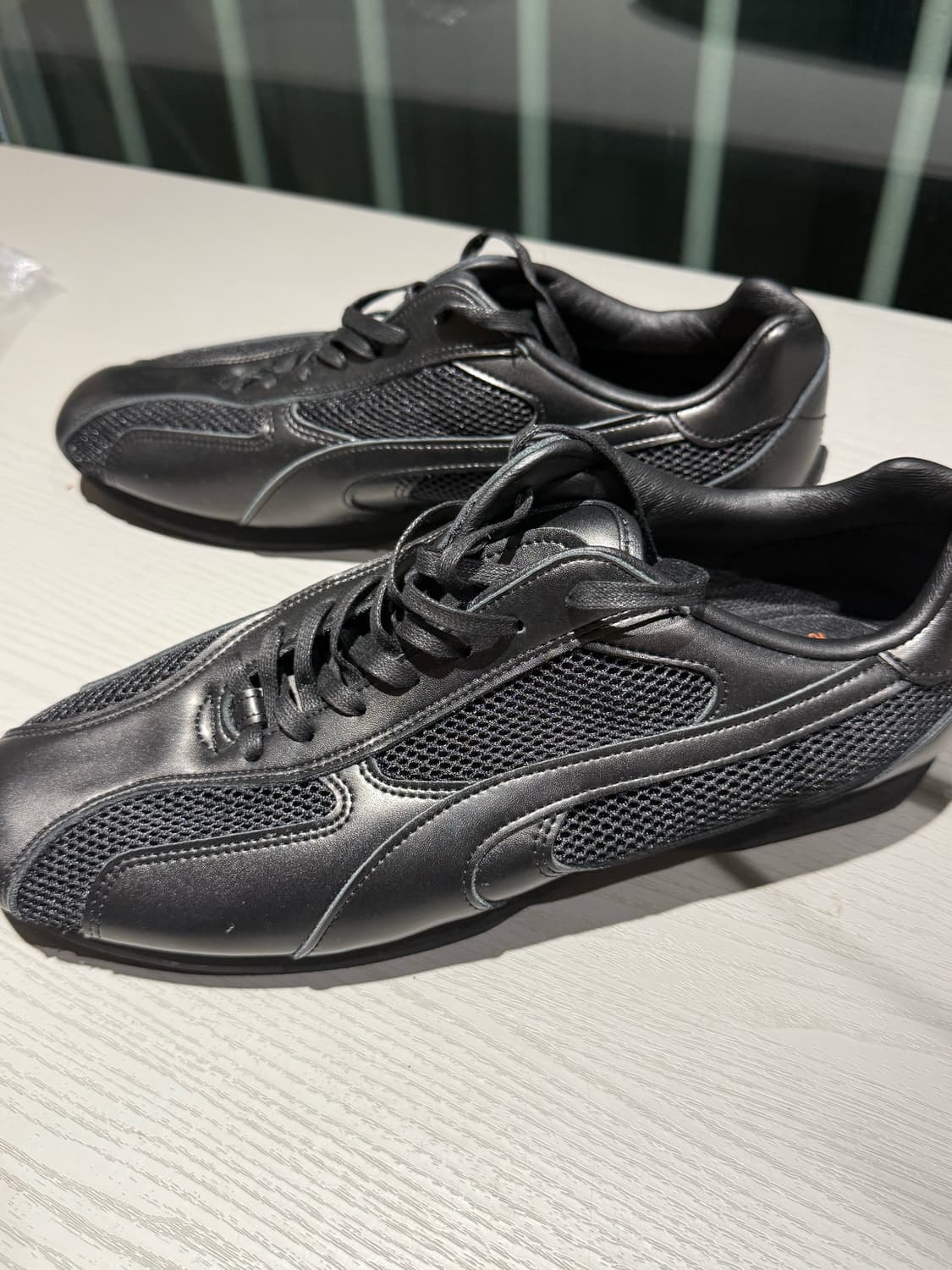 야세 스파이더 레더 블랙  상품이미지3