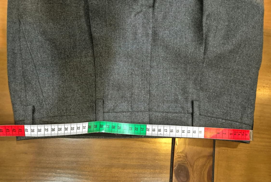 F/W(추동) 회색 울 팬츠 상품이미지2