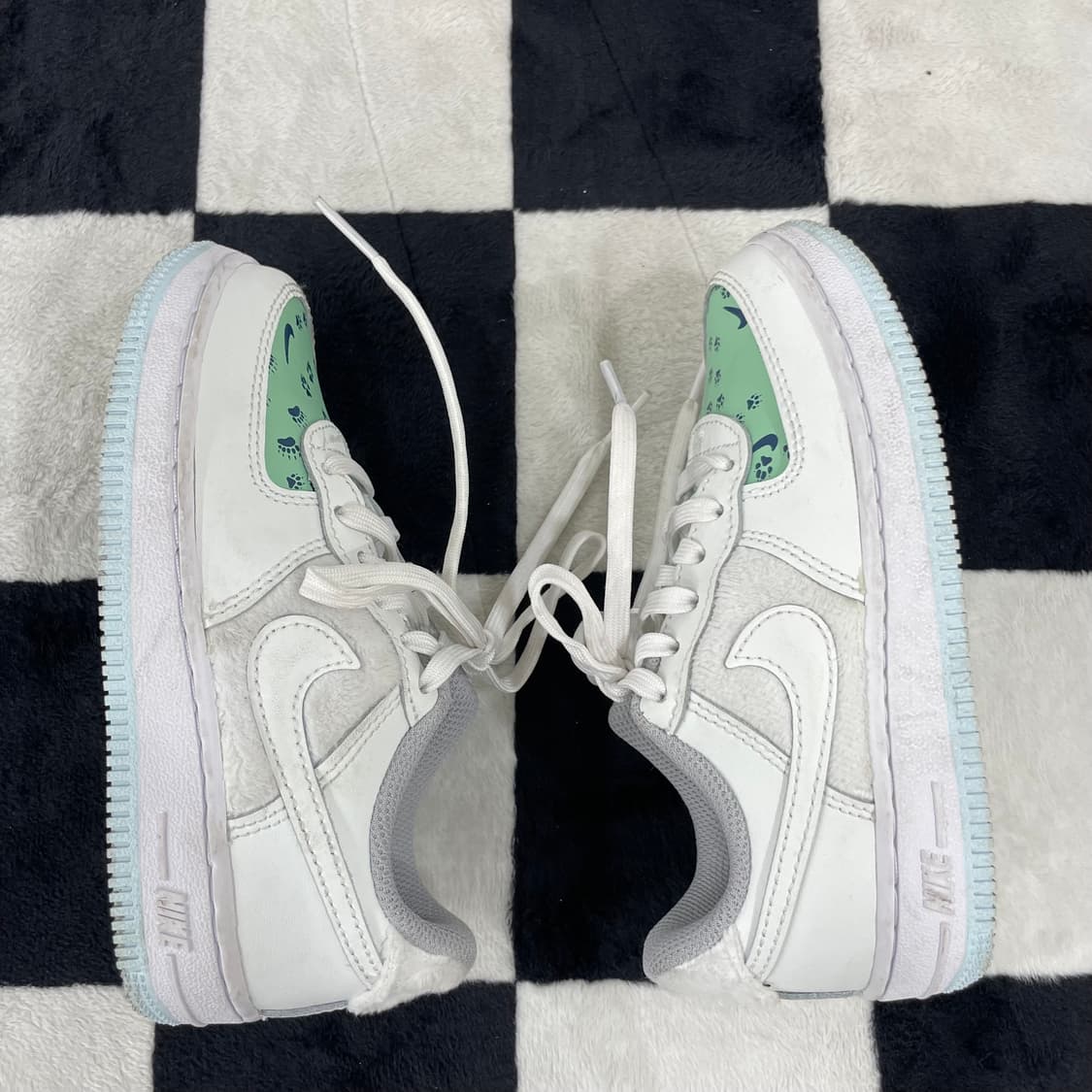 나이키 키즈 에어포스1 로우 스니커즈 170mm 상품이미지6