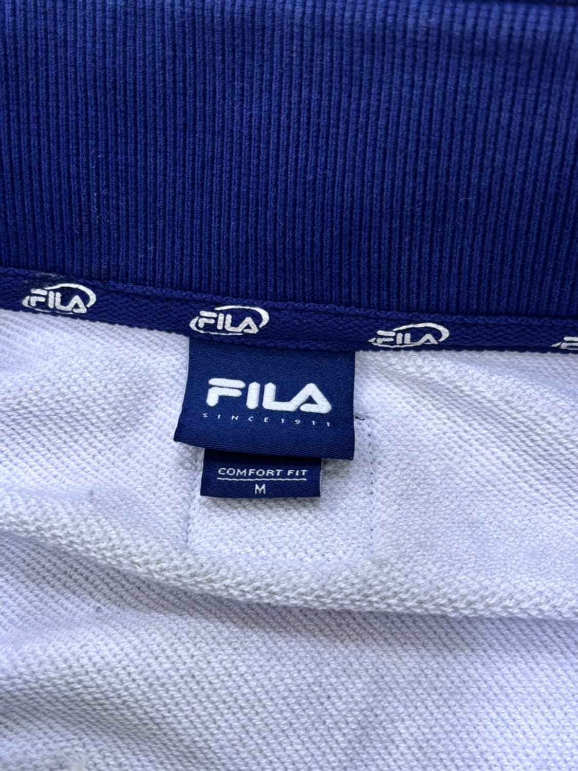 M 휠라 헤리티지 반집업 맨투맨 0306E 상품이미지3