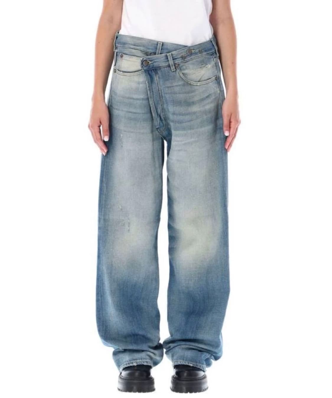 R13 크로스오버 와이드진 25사이즈(택제거 새상품) 상품이미지1