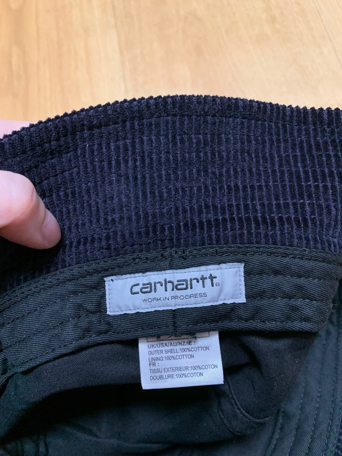 칼하트 코듀로이 버킷햇 새상품 상품이미지3