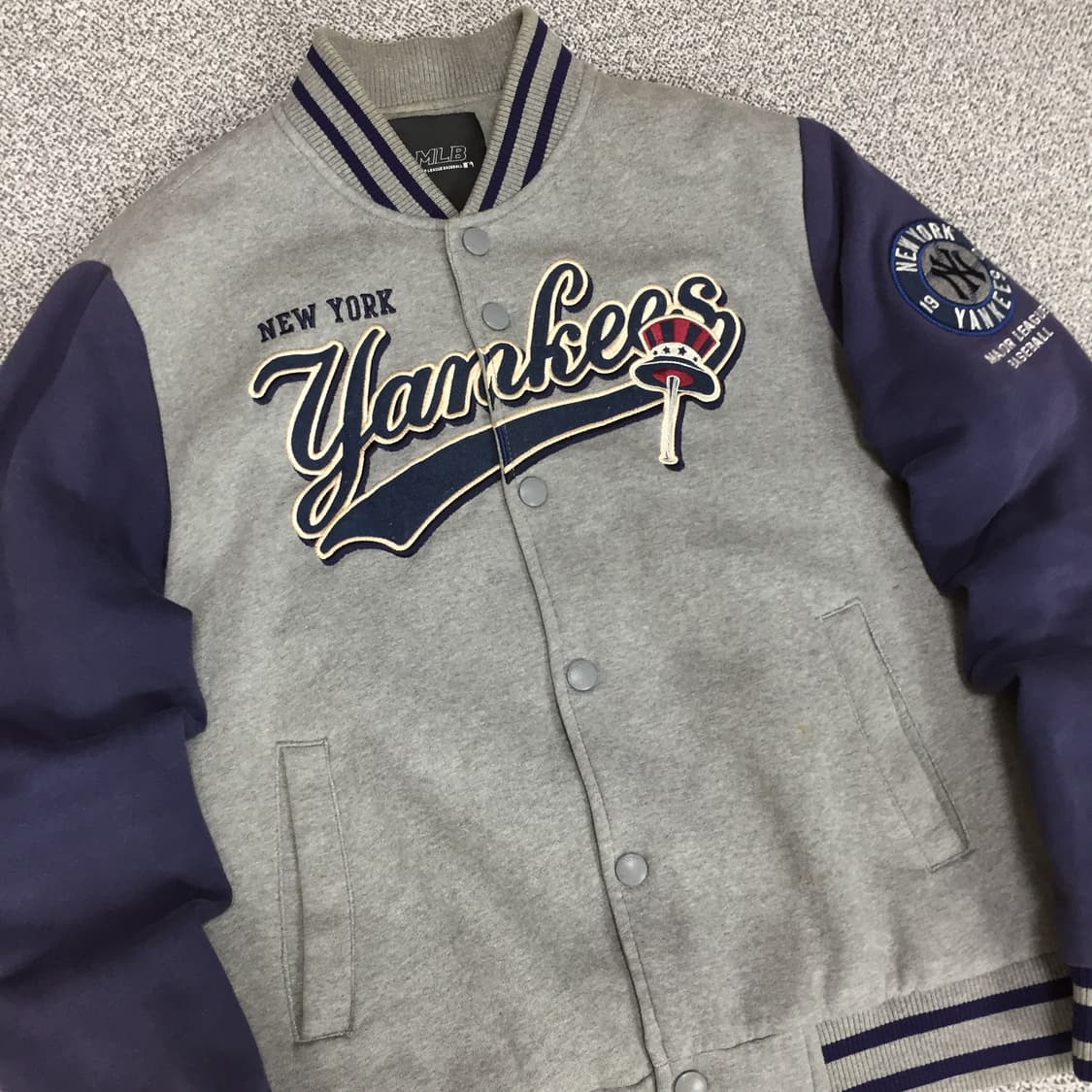 <MLB 뉴욕 양키스 올드스쿨 자켓> No.1632 상품이미지4