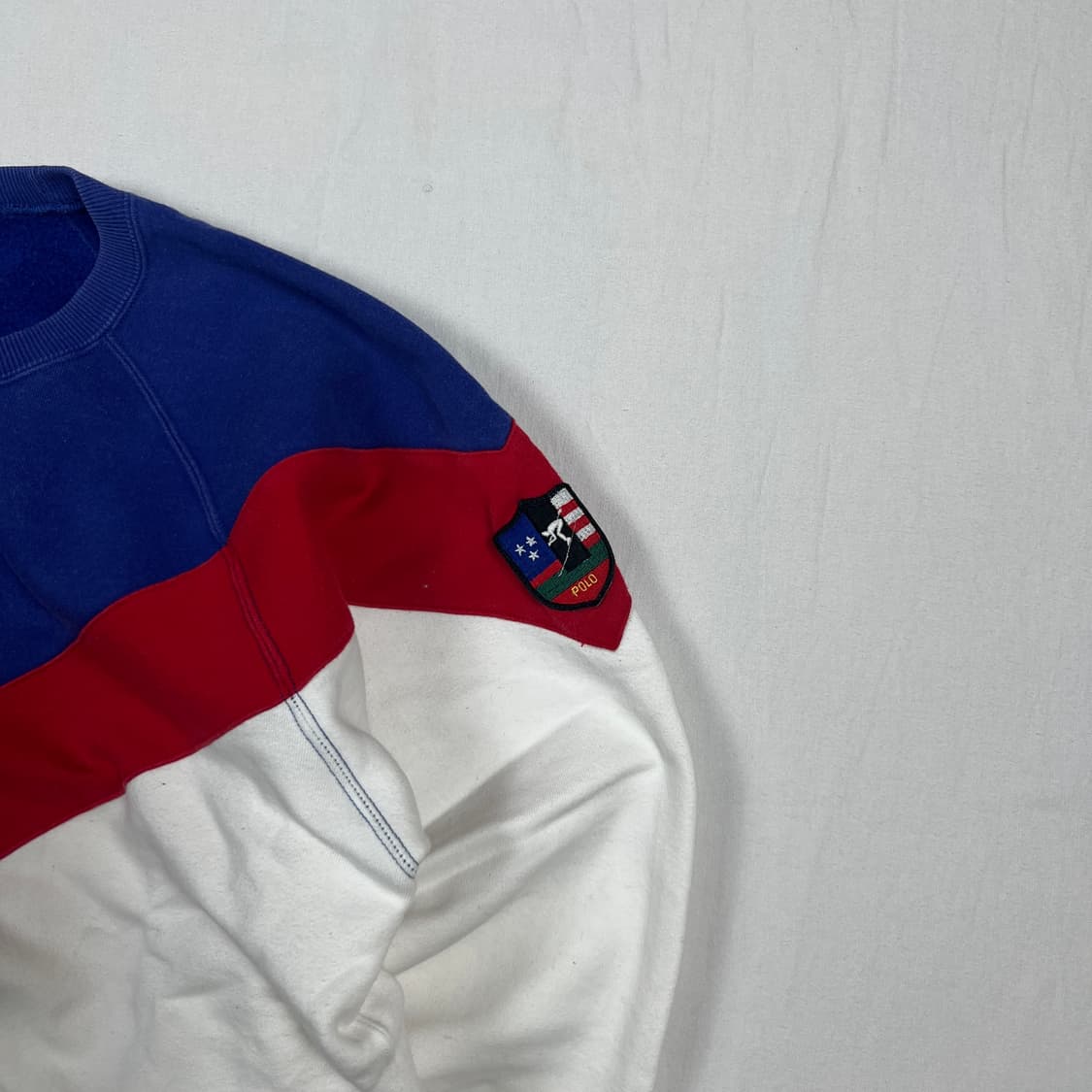 90’s 폴로랄프로렌 polo 수이사이드 스키 패치 맨투맨 상품이미지4