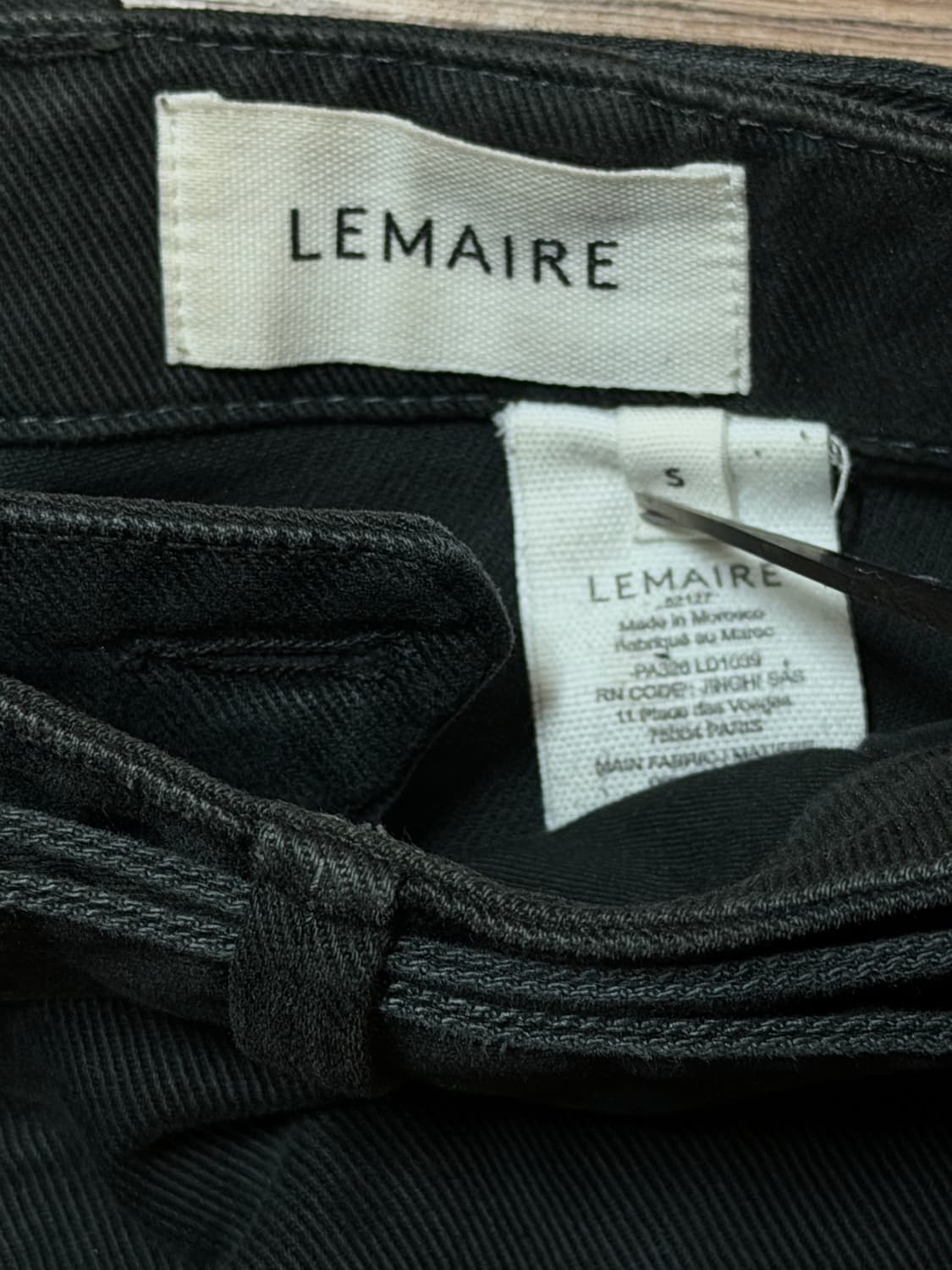 르메르 트위스티드 벨티드 팬츠 S 상품이미지2