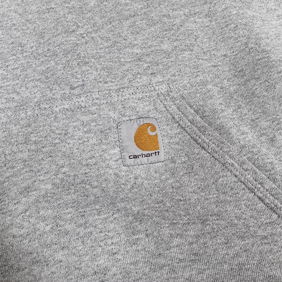 칼하트 그레이 후드티 오버핏 상품이미지3