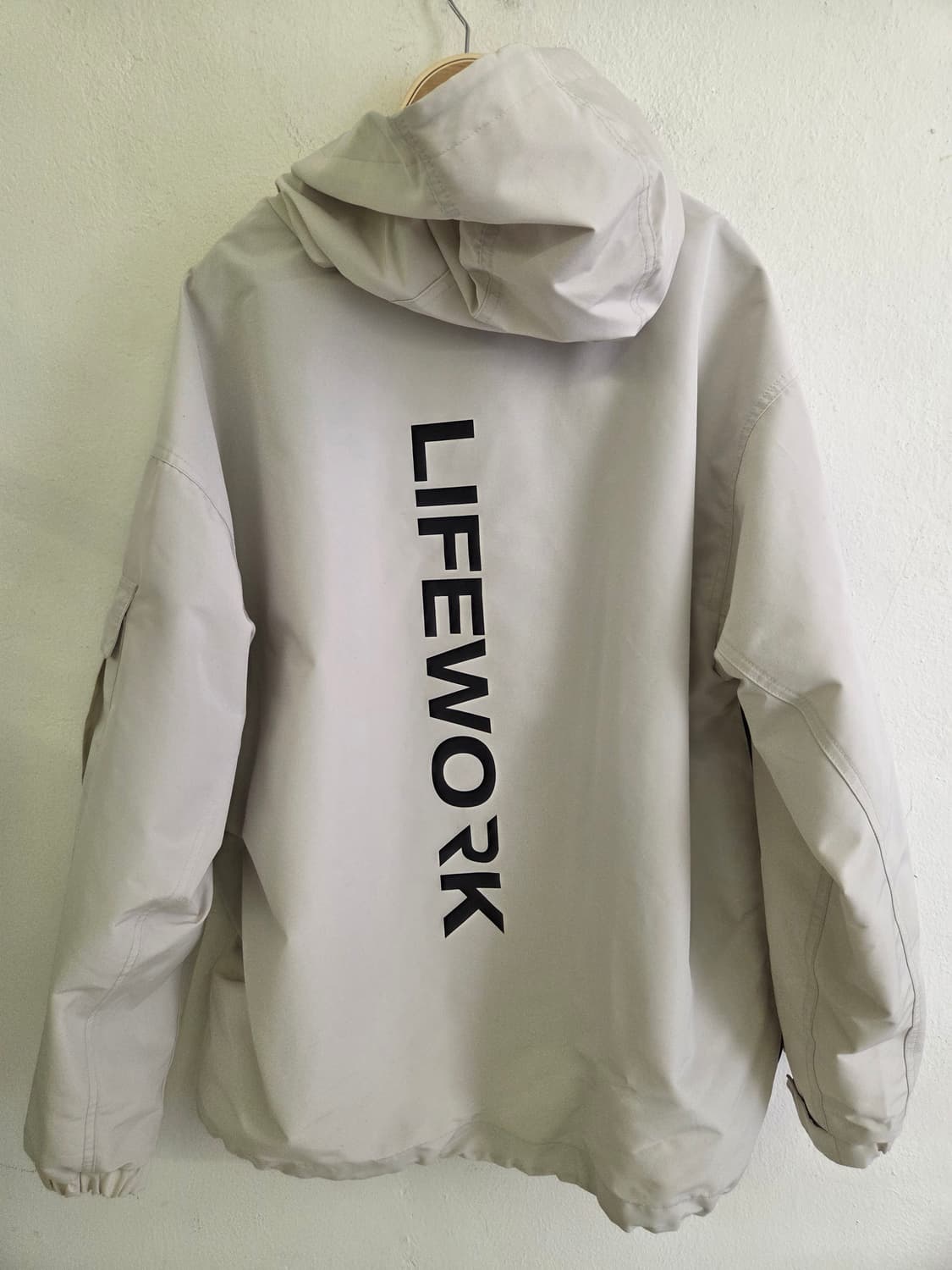 라이프워크 아노락 후드 자켓 STONE M 상품이미지5