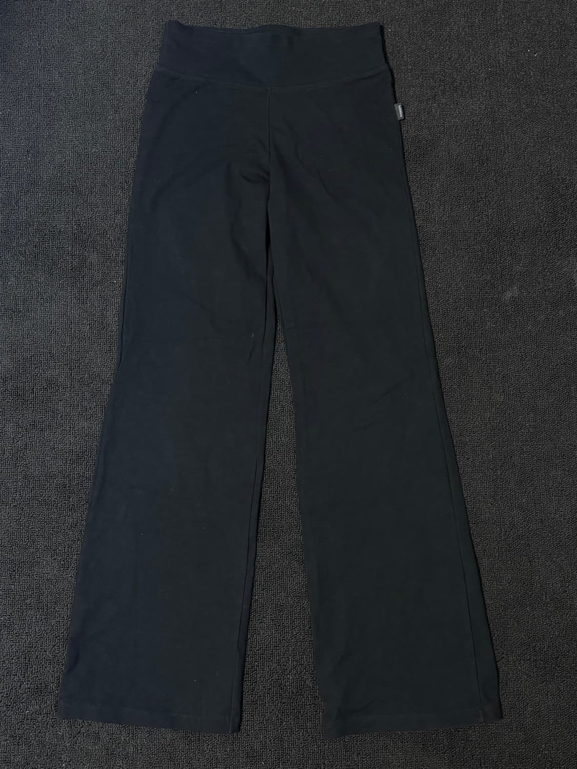 새상품 버블라임 부츠컷 레깅스 블랙 상품이미지2