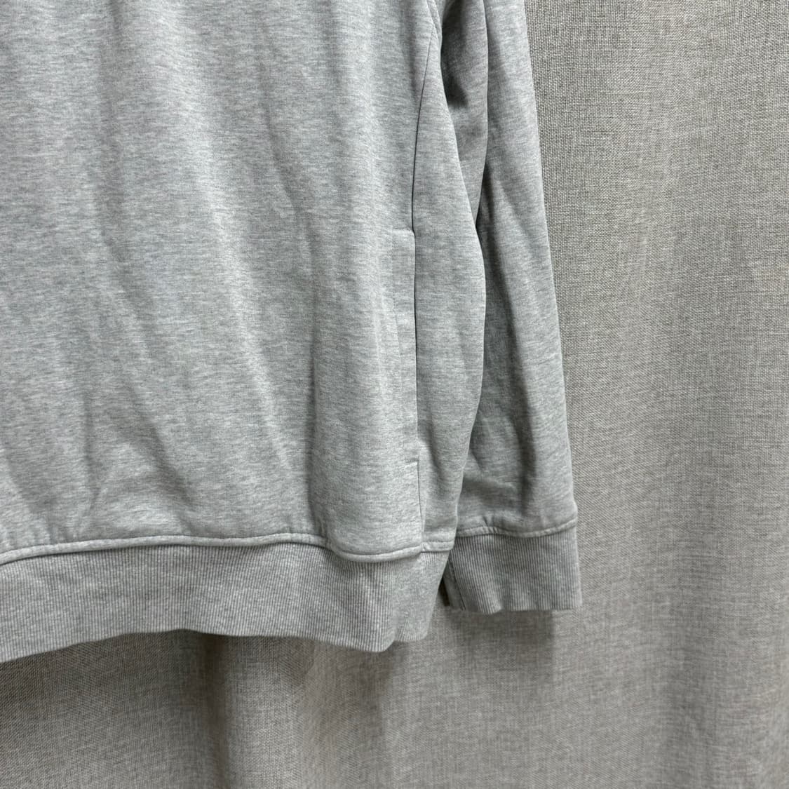 [M/루즈핏] 내셔널지오그래픽 반집업 긴팔 맨투맨티 상품이미지4