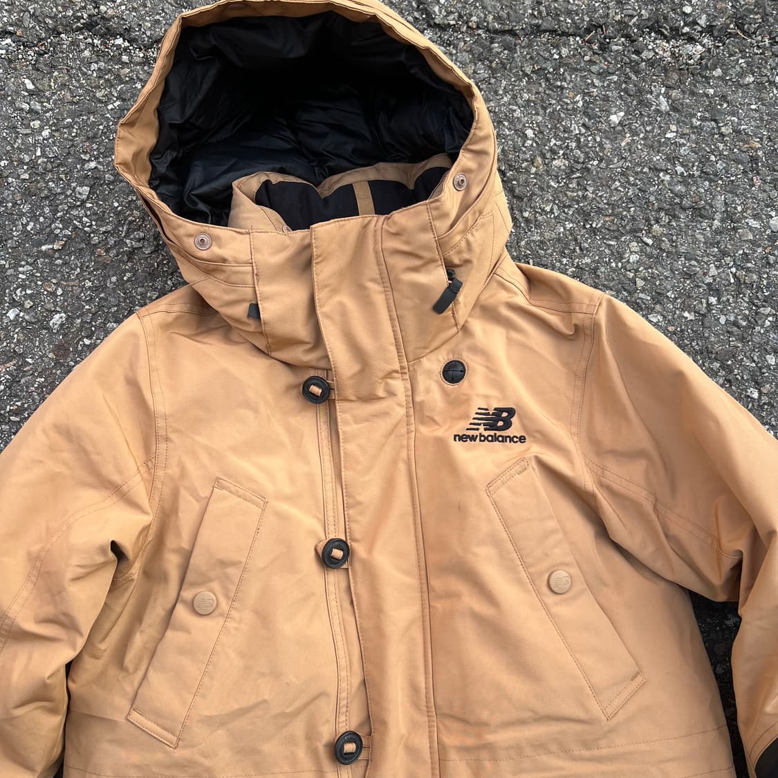 뉴발란스 카키색 롱패딩 점퍼 상품이미지2