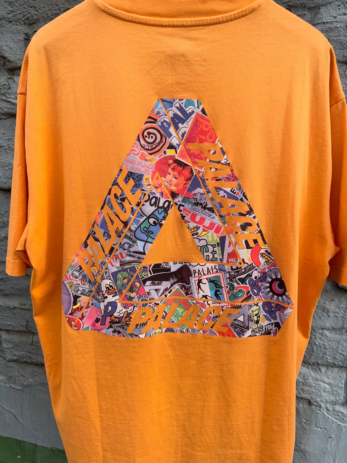 Palace 팔라스 트라이퍼그 오렌지 반팔 티셔츠(XL) 상품이미지7