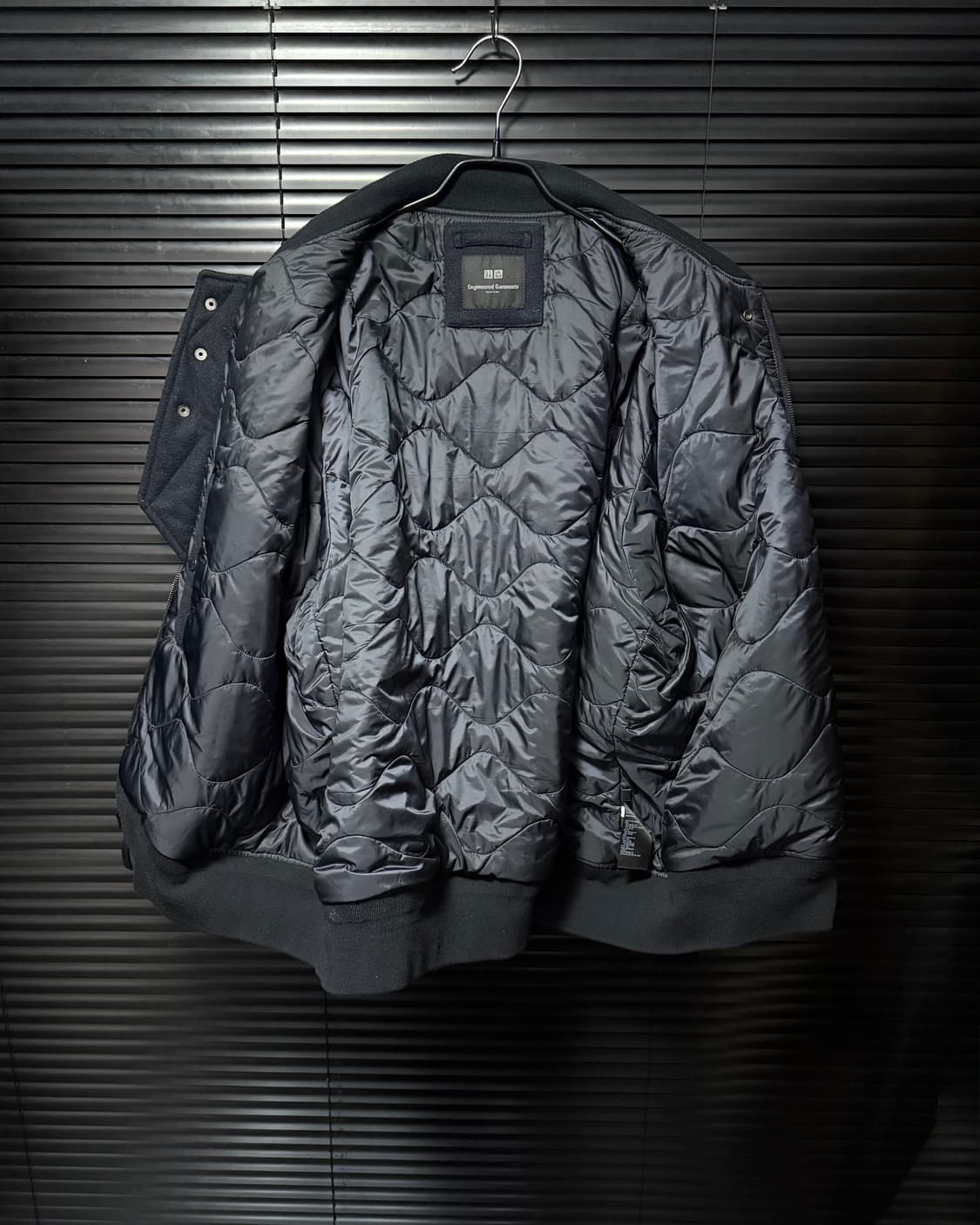 유니클로 엔지니어드 가먼츠 엔가 네이비 남색 블루종 봄버 자켓 3XL 상품이미지9