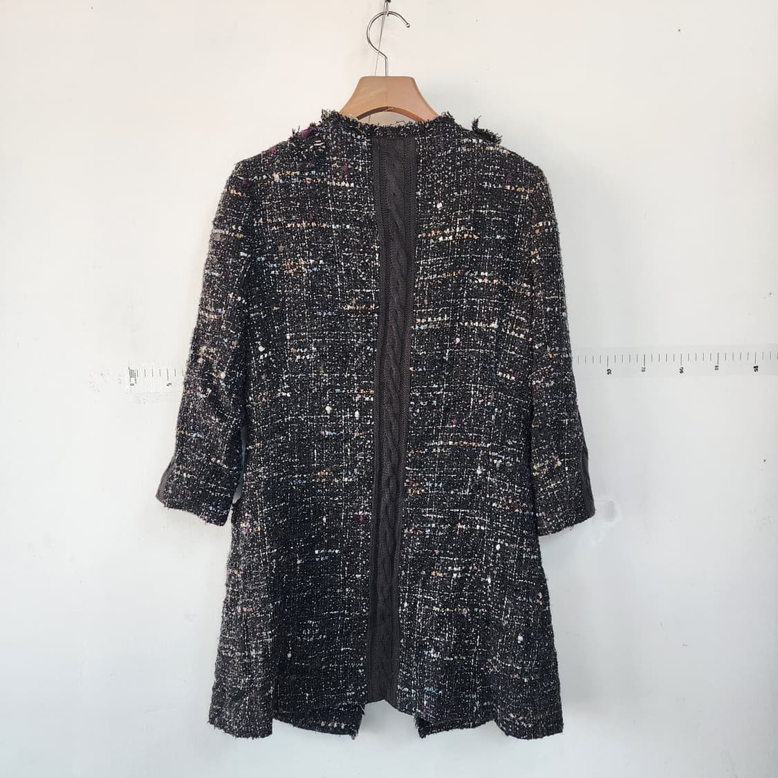 손정완 트위드 하프 코트 상품이미지6