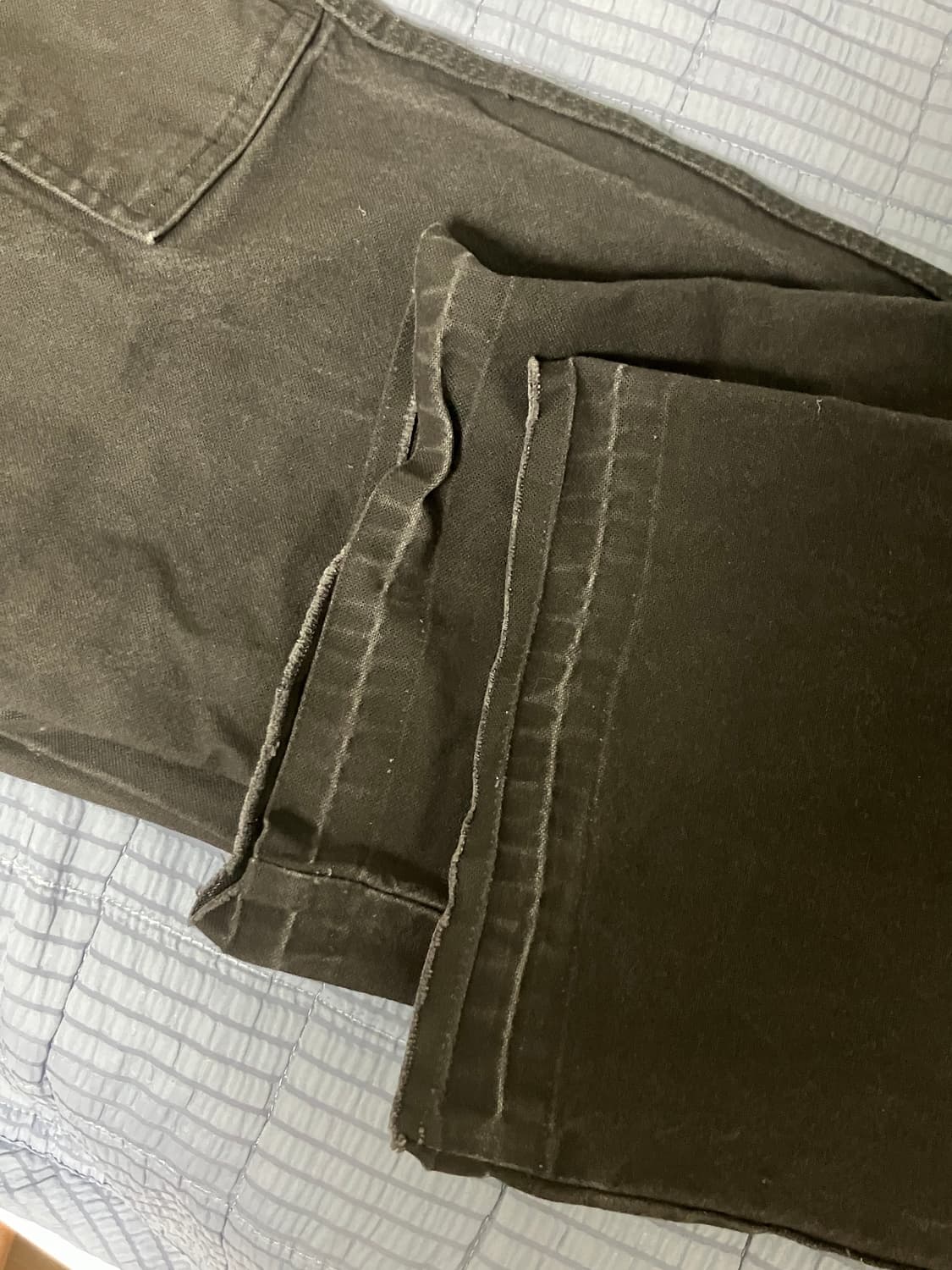 (36 X 30) 디키즈 카펜터 데님팬츠 블랙 상품이미지4