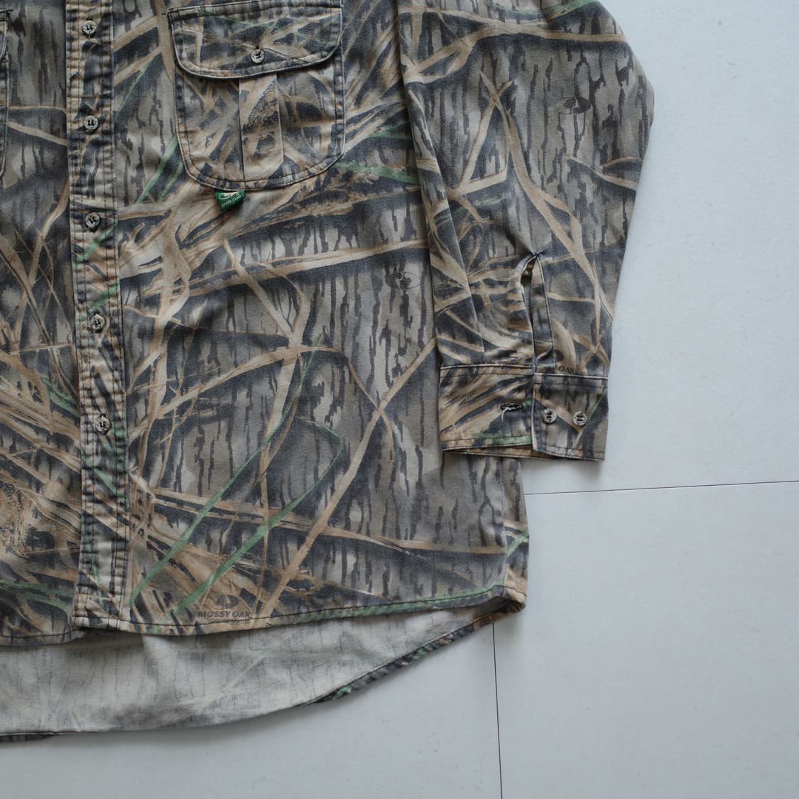 90s 미국생산  모시오크 리얼트리 플란넬 셔츠 워크셔츠 상품이미지5