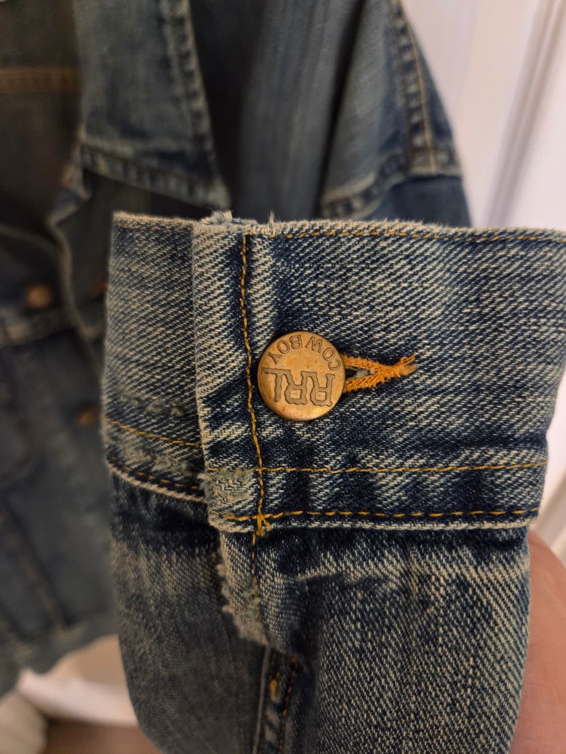 RRL lot271 데님 자켓 청자켓 XL/110 상품이미지4