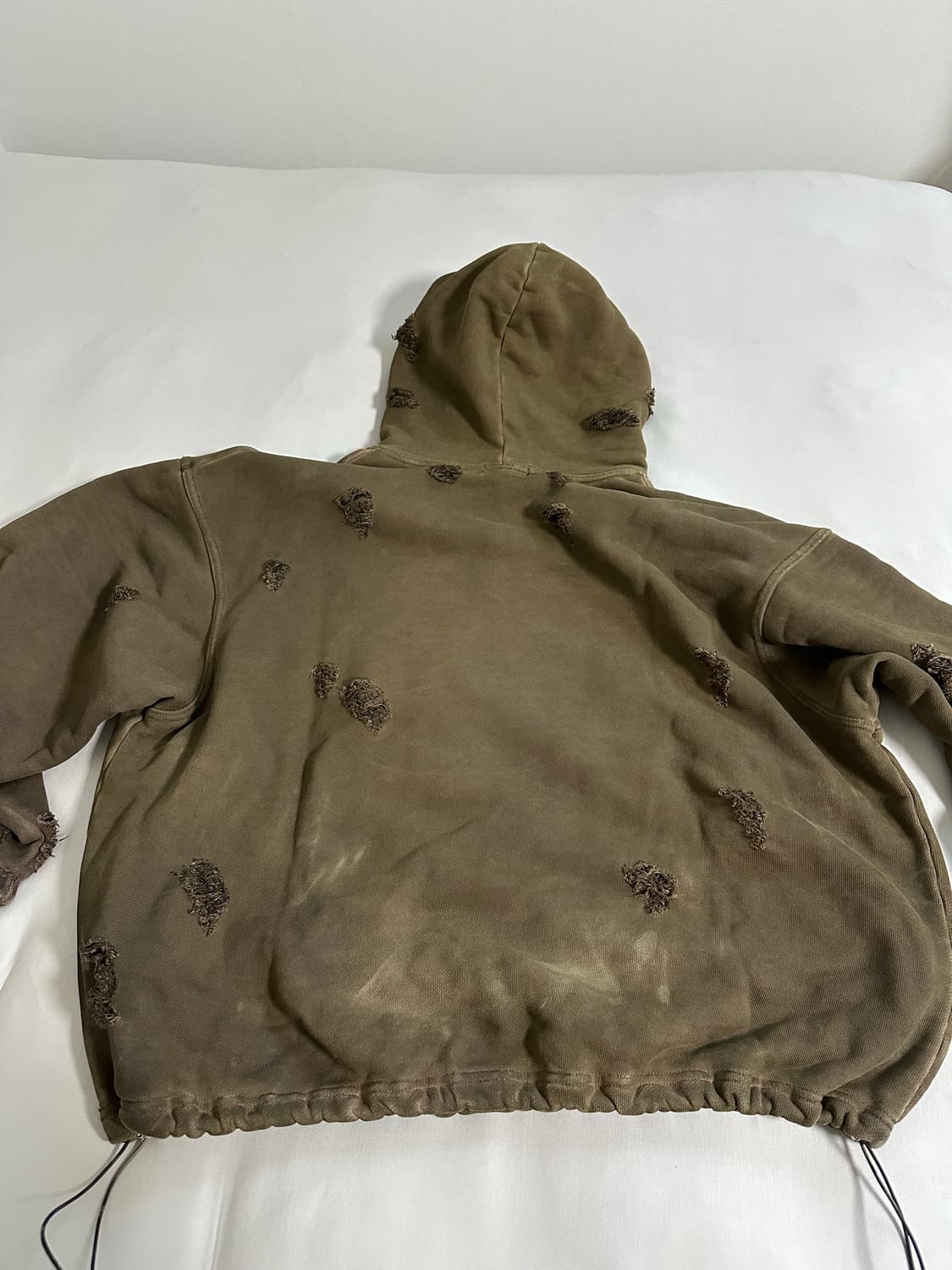 떠그클럽 락 후드 카키 2사이즈 상품이미지2