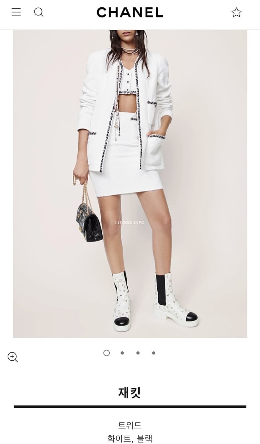 샤넬 클래식 트위드 상품이미지2