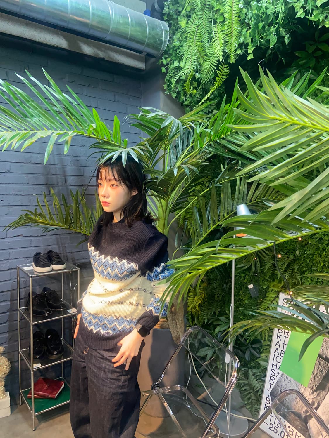 빈티지 노르딕 니트 상품이미지1