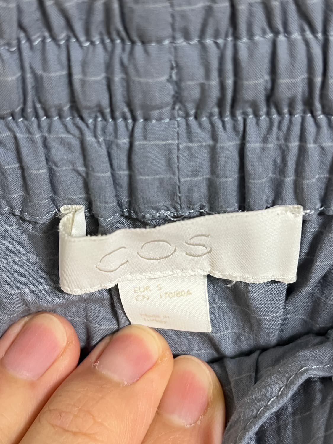 코스 시어서커 반바지 상품이미지3