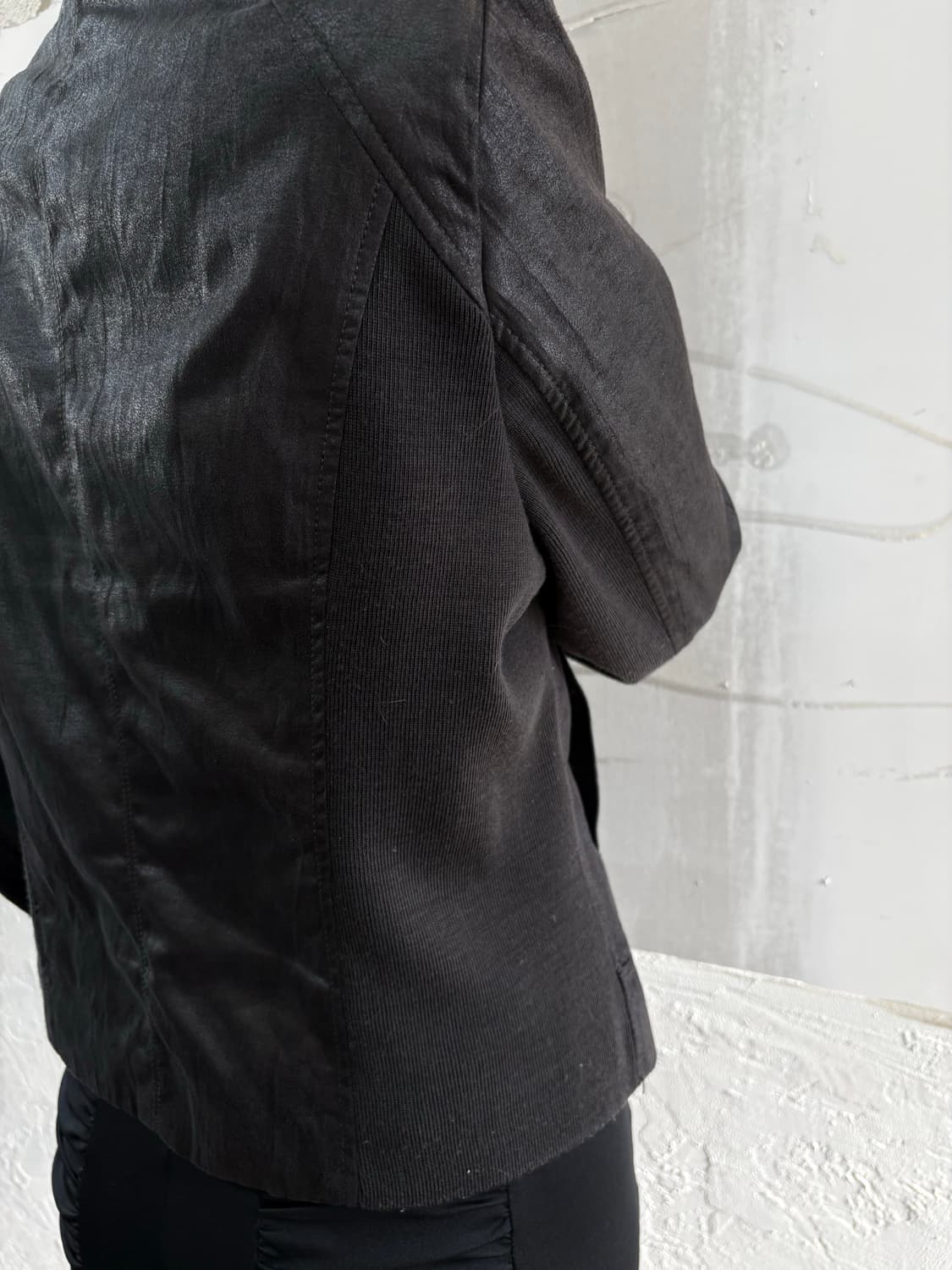 texture diagonal jacket 상품이미지6