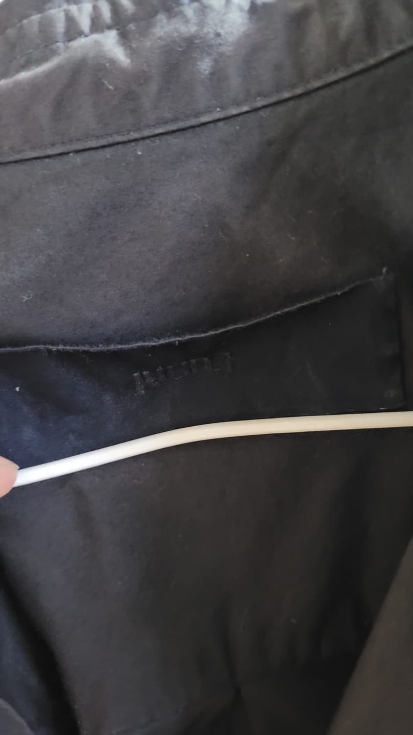 준지 셔츠 정품 블랙 상품이미지2