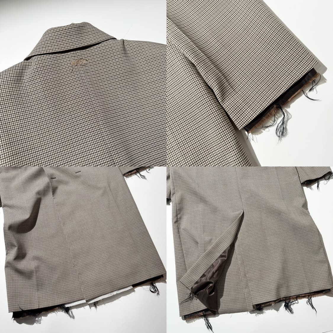 아더에러 델라그램 체크 더블 코트 상품이미지8