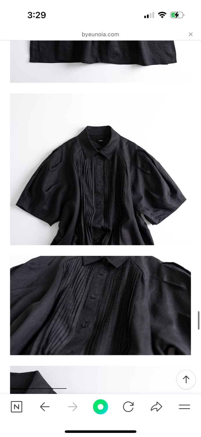 유노이아 Mone Pintuck Dress 상품이미지3