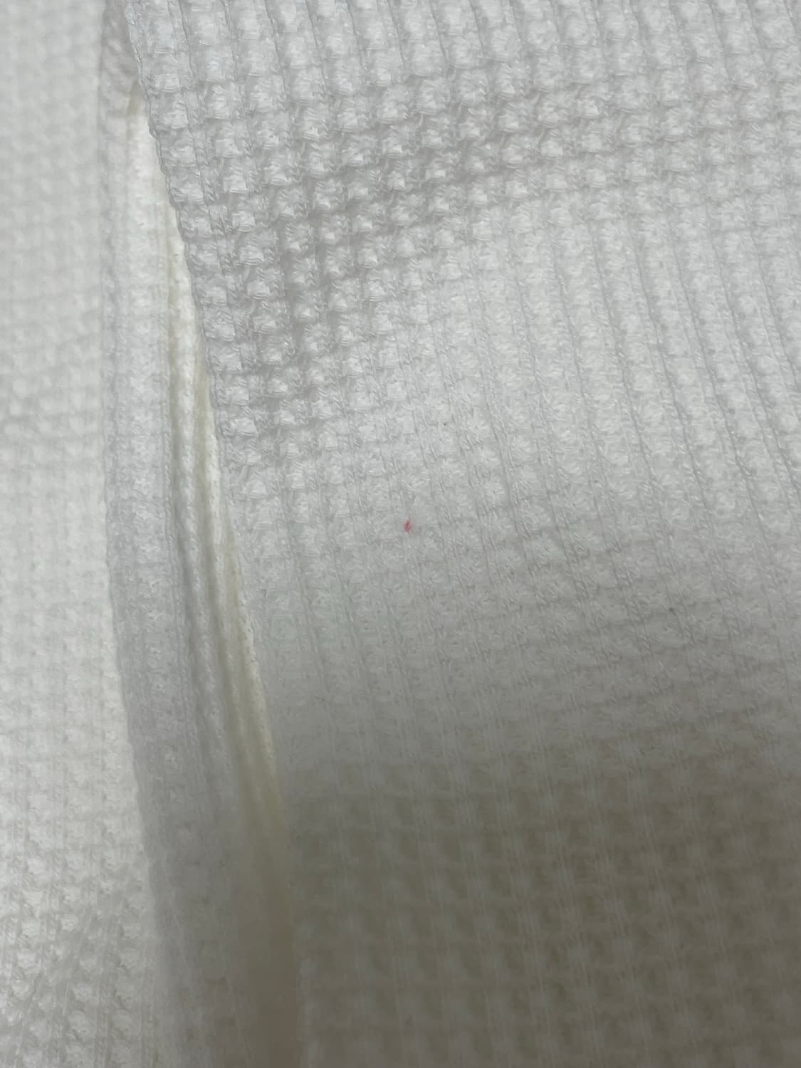 [XL]유니클로 와플 헨리넥 오프화이트 상품이미지3