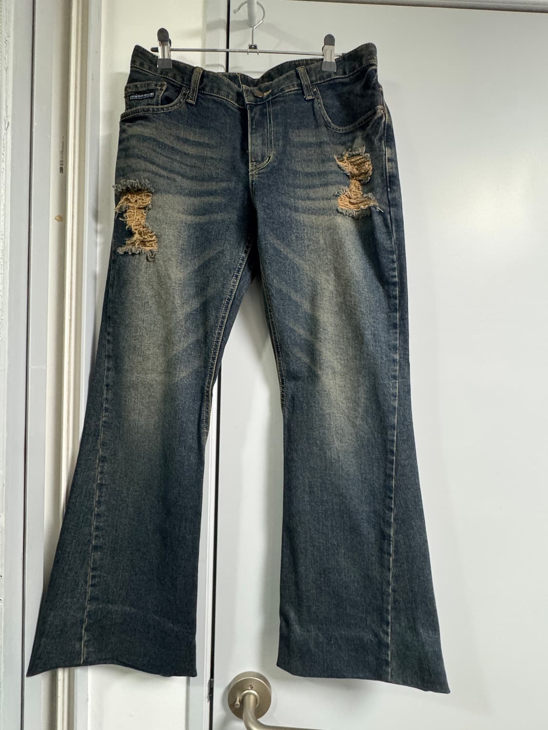 플리즈노팔로우 부츠컷 데님 3사이즈 상품이미지1