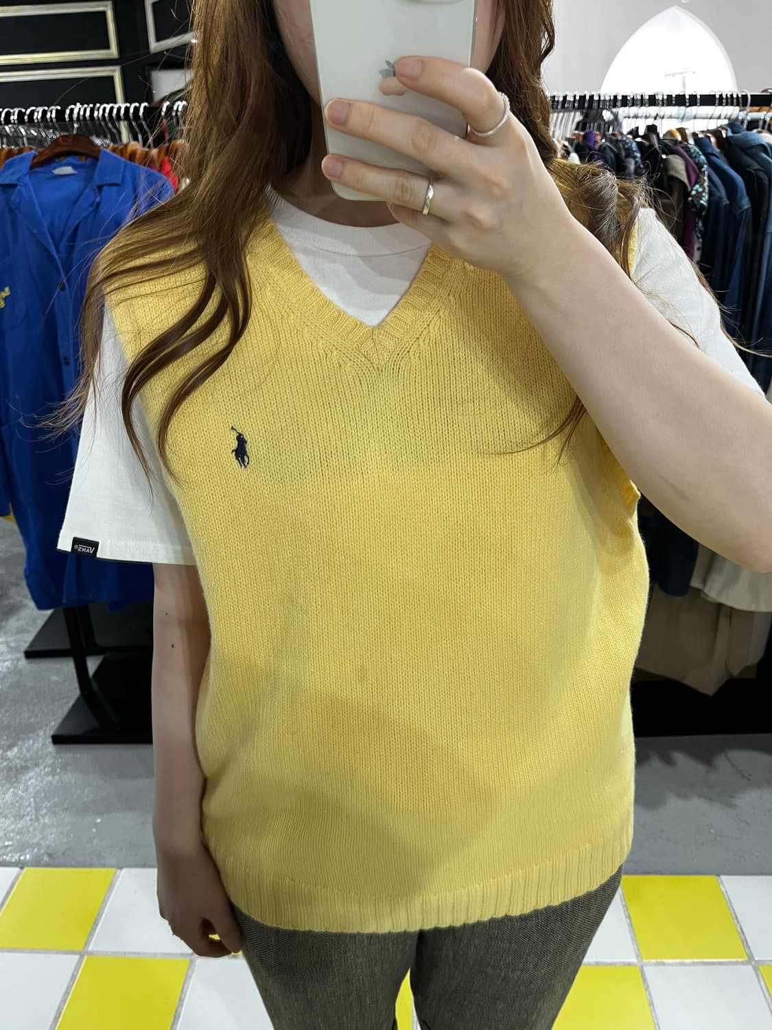 Polo Lambs wool 100% 폴로 램스울100% 베스트L 상품이미지2