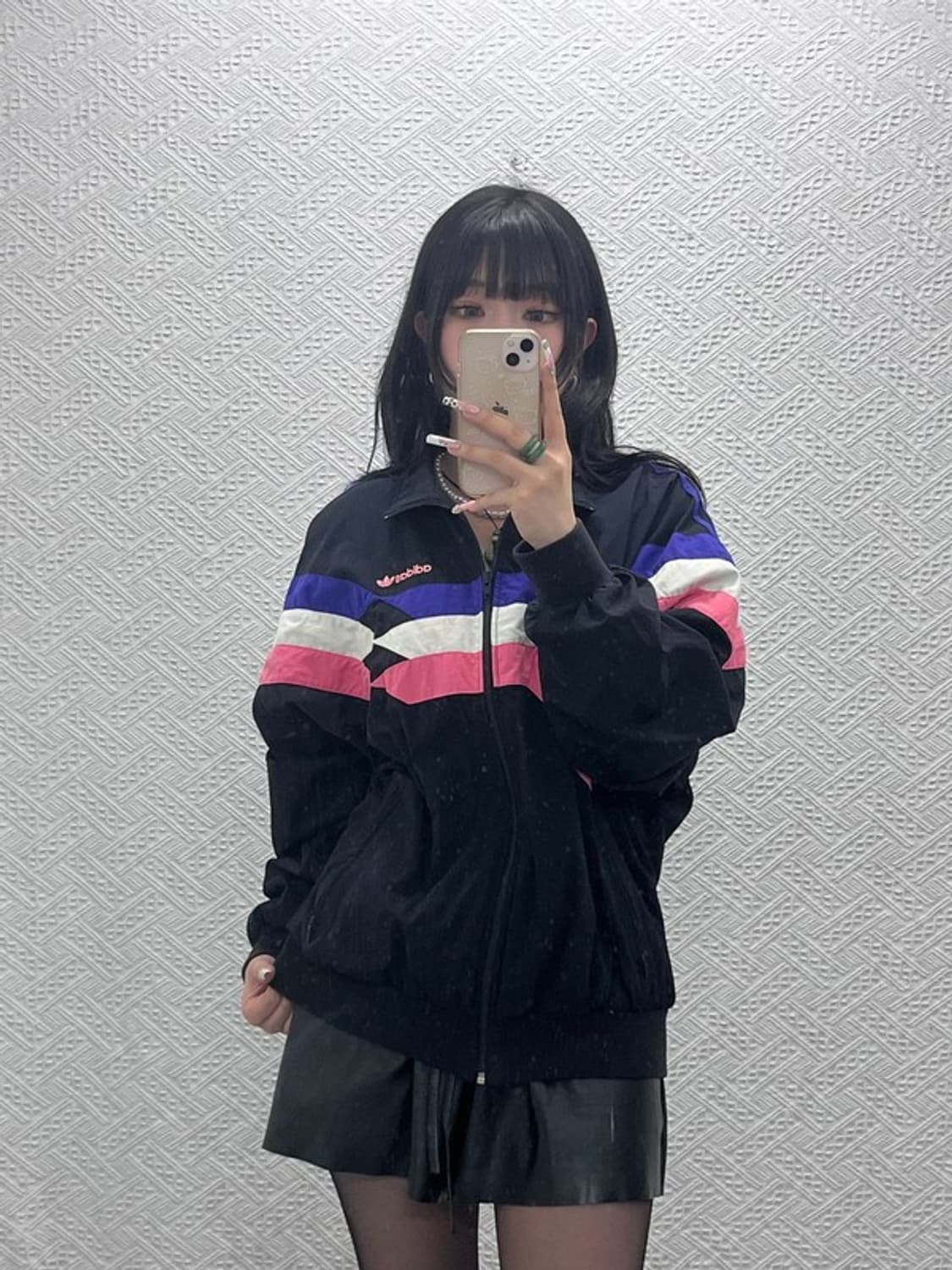 아디다스 올드스쿨 레트로 키치 90's 바람막이 자켓 105 C11510 상품이미지2