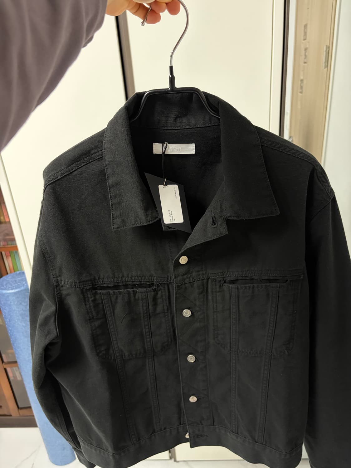 아이엘 3rd Jacket_Black 상품이미지1