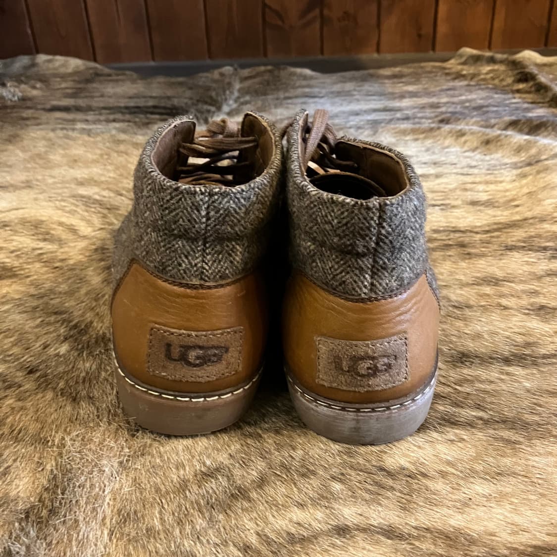 UGG 헤링본 트위드 처카부츠 US10 상품이미지4