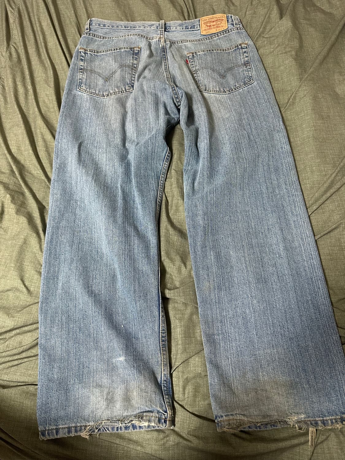 리바이스569 연청 36/32 상품이미지3