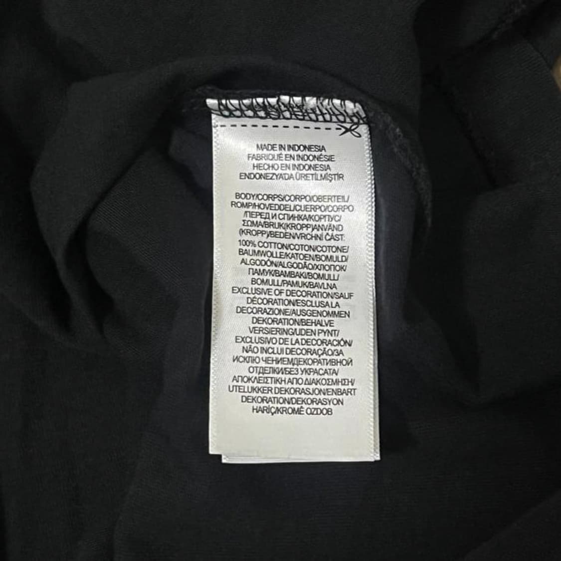 Polo 폴로 랄프로렌 라운드 블랙 반팔 상품이미지4