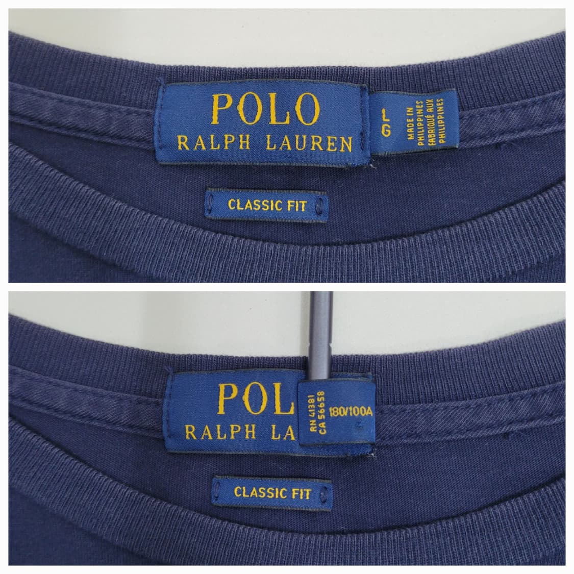 POLO 폴로 랄프로렌 CP-93 아카이브 반팔 셔츠 / 남 L 네이비
 상품이미지6