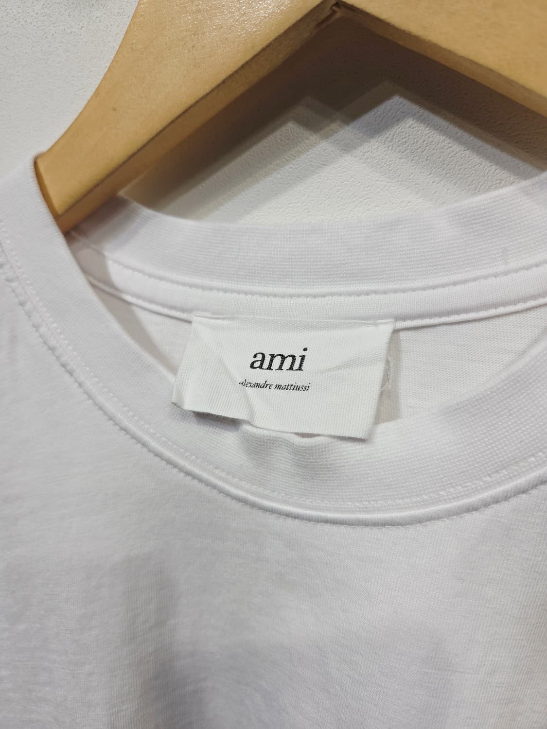 아미 ami. 남자 스몰 하트 티셔츠_M 상품이미지6